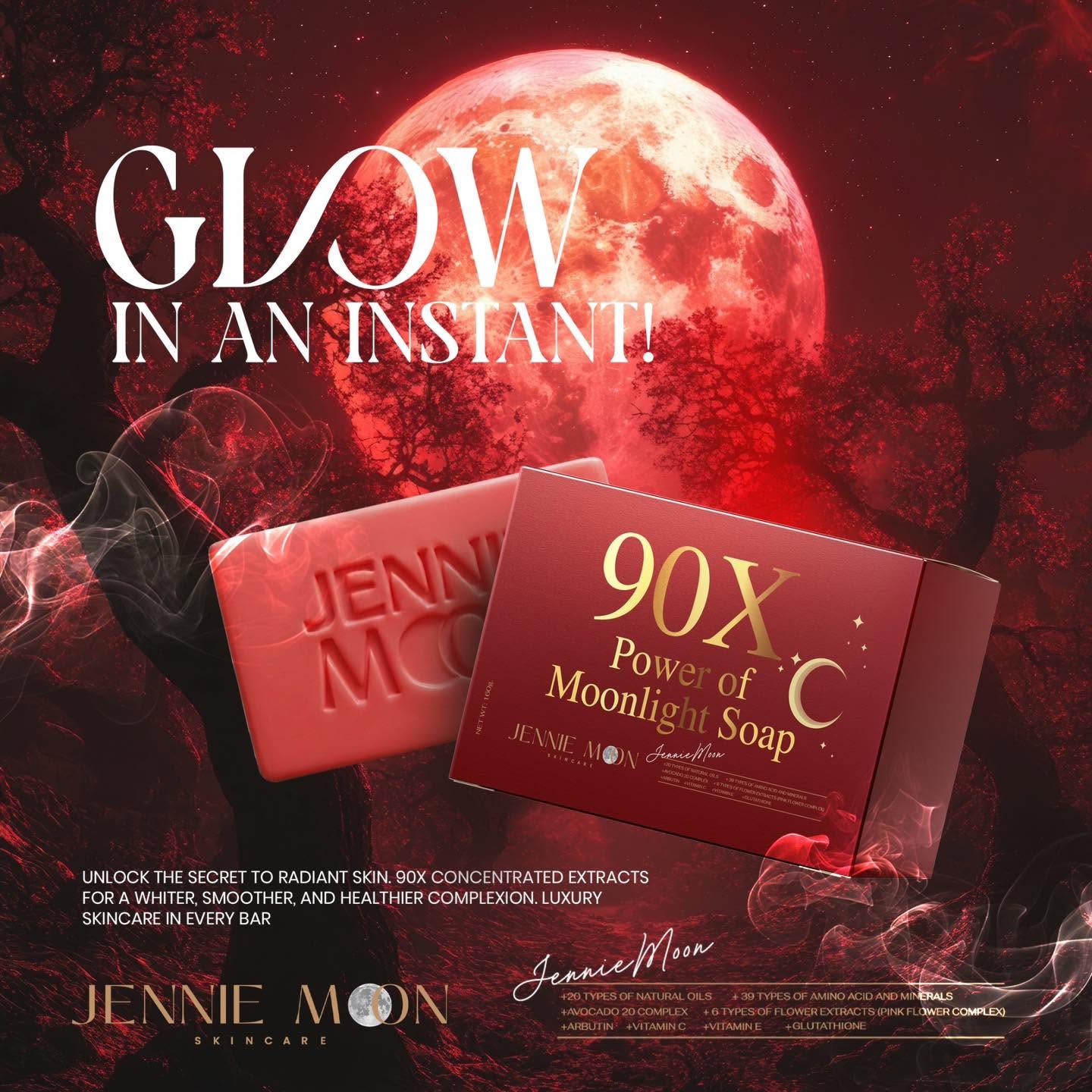 Jennie Moon 90X Power of Moonlight Soap 160g