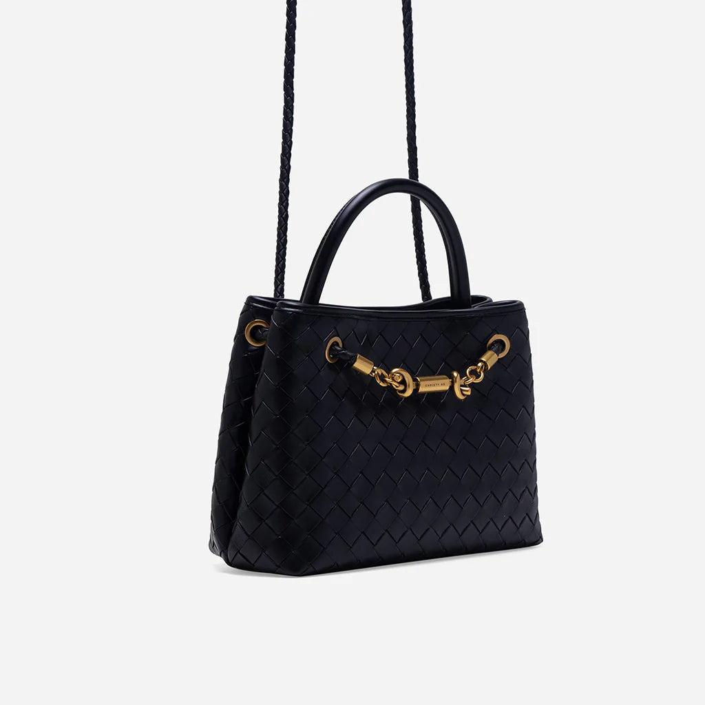 Christy Ng Verona Woven Handbag